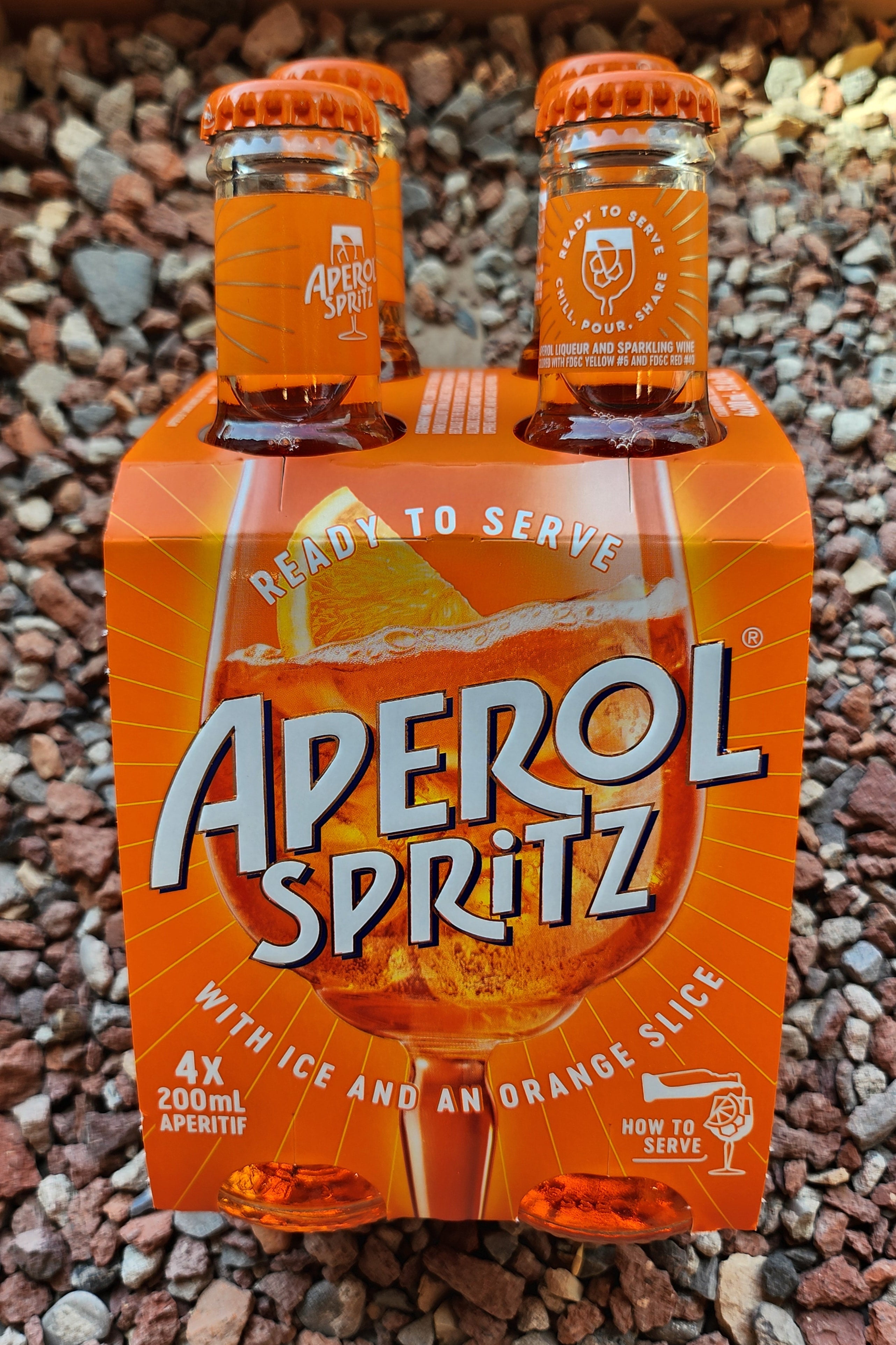 Aperol Spritz 4-Pack (4x200ml) | Paradise Wine Buffalo